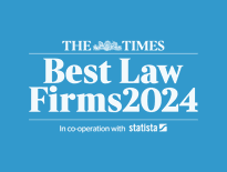 Time best law firms 2024 logo Russell-Cooke