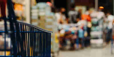 Immediate redevelopment break clauses–are they at odds with the Landlord & Tenant Act 1954? Supermarket trolley with a backdrop of a supermarket premises