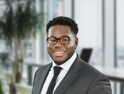 Andrew Debrah, Legal assistant in the Russell-Cooke Solicitors, personal injury and medical negligence team.