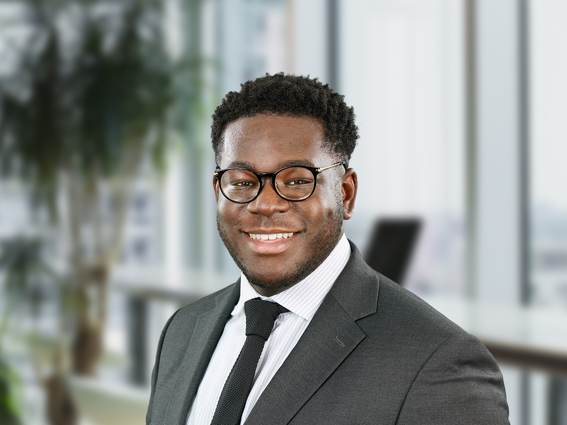 Andrew Debrah, Legal assistant in the Russell-Cooke Solicitors, personal injury and medical negligence team.