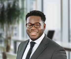 Andrew Debrah, Legal assistant in the Russell-Cooke Solicitors, personal injury and medical negligence team.