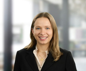 Chloe Korn, legal assistant in the Russell-Cooke real estate, planning and construction team.