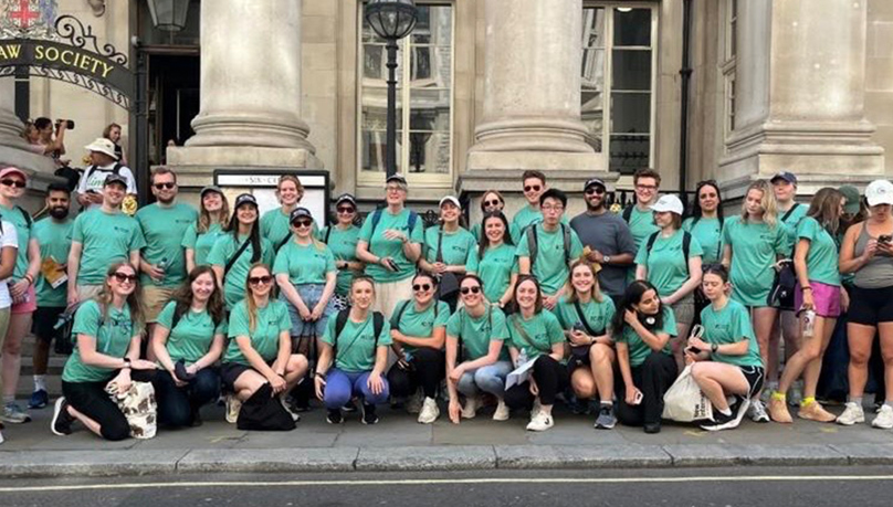 Russell-Cooke running club. 