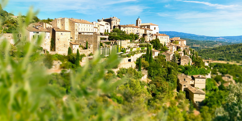 A rural French village set in the hills. The tax implications of gifting your property in France to your daughter. 
