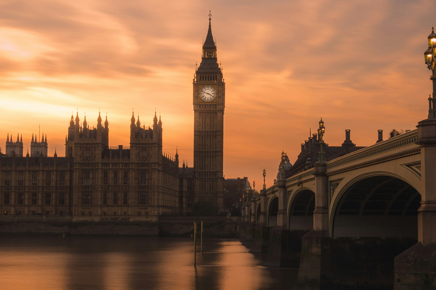 The Houses of Parliament at dusk from across the River Thames. “A missed opportunity”: what the Spring Budget means for private clients—eprivateclient