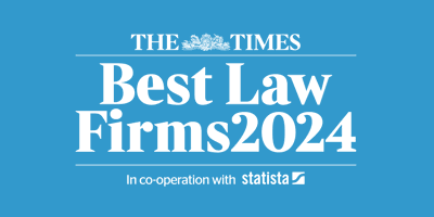 Time best law firms 2024 logo Russell-Cooke