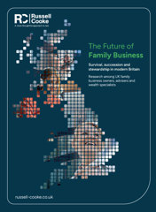 The image shows the cover of a Report which shows a pixels of an image of a smiling woman which makes out the shape of the UK. 