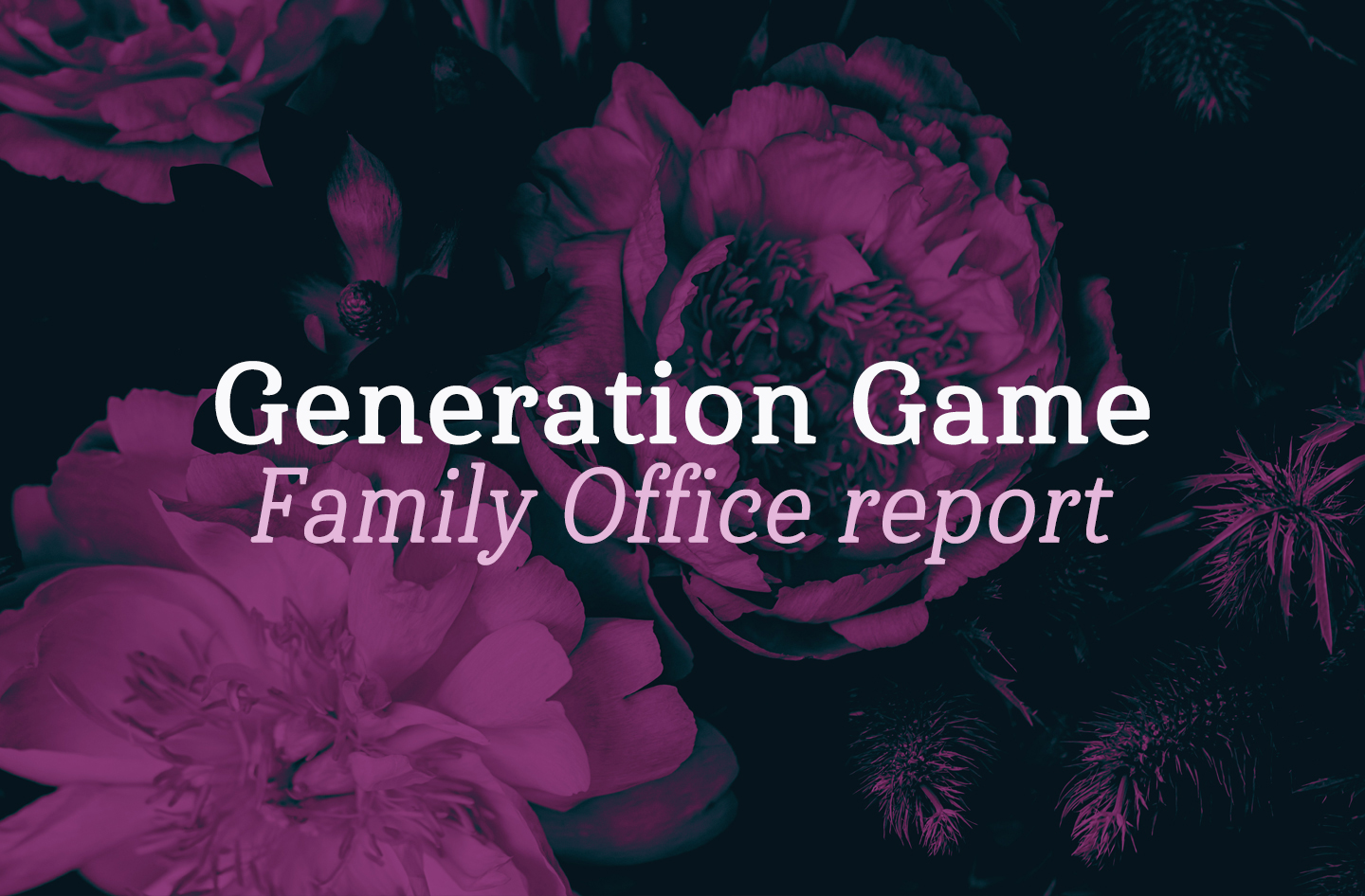Generation Game Office Report