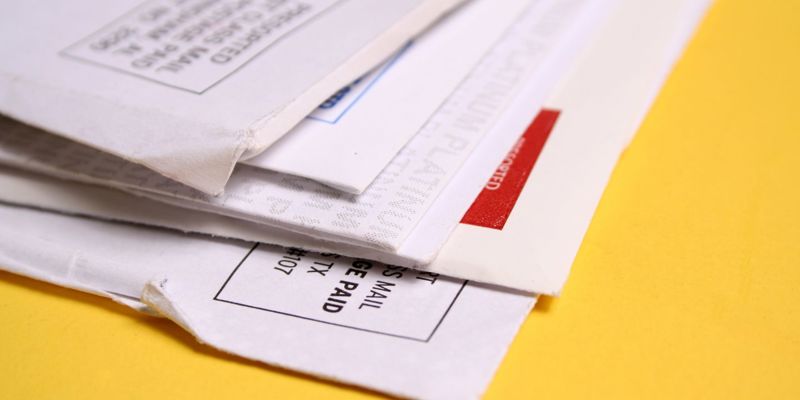 A pile of envelopes and bills. What happens if my partner dies and the bills are in their name?—The Sunday Times