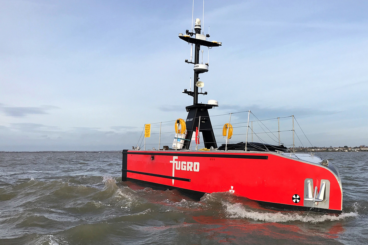 autonomous uncrewed SEA-Kit vessell on British waters. Russell-Cooke advises on sale of pioneering developer of autonomous marine vessels 