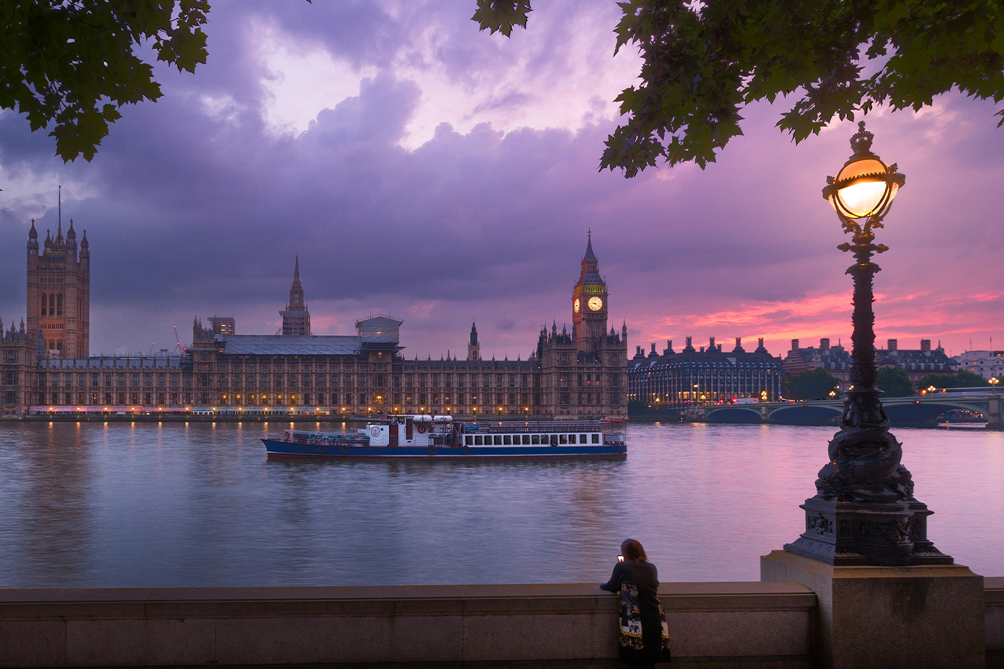 The Houses of Parliament at dusk from across the River Thames. Spring Budget—a closer look at the proposed reforms for non-domiciled UK residents 