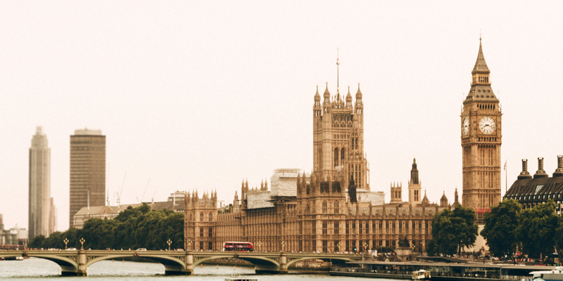 Houses of Parliament across the River Thames. Closing loopholes—impact analysis of the Levelling Up & Regeneration Act 2023