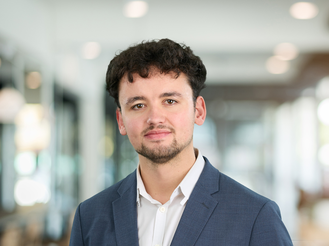 Ben Bramble, trainee solicitor at Russell-Cooke. 