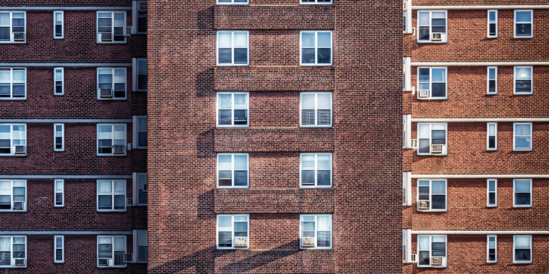 A block of flats. Council tax shake-up and the impact on landlords and tenants