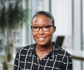 Justine Norris, HR assistant in the Russell-Cooke Solicitors, human resources team.